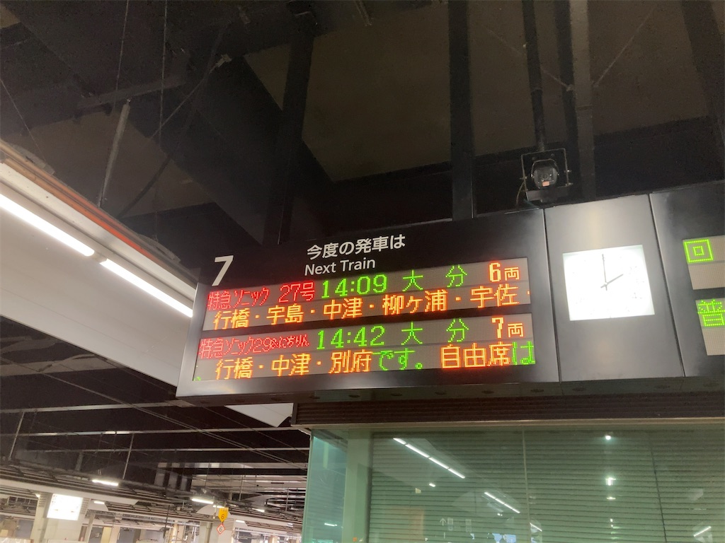 乗車記】特急ソニック 東九州のエース特急で大分小倉を移動する - がー