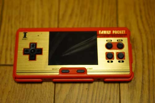 alliexpressで購入したニンテンドークラシックミニの携帯ゲーム機
