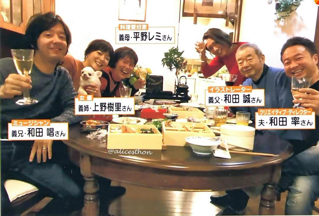 和田明日香の家族