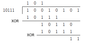 巡回冗長検査 Crc Cyclic Redundancy Check の原理と実装 ろぐれこーど