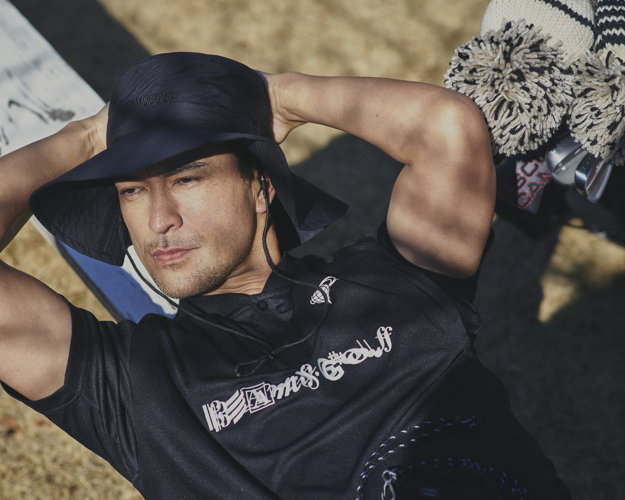 ブリーフィングゴルフシャツ tシャツ 「BRIEFING GOLF／ブリーフィングゴルフ」CE MEN'S NECK