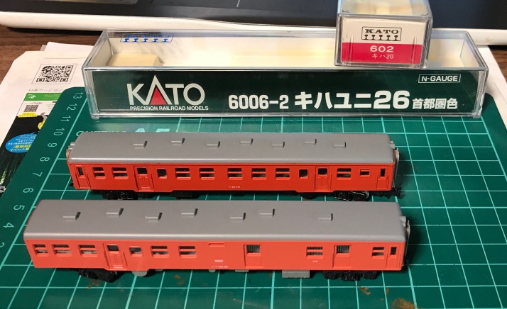 キハ20T（KATO 602）とキハユニ26（KATO 6006-2） - tomopinのブログ