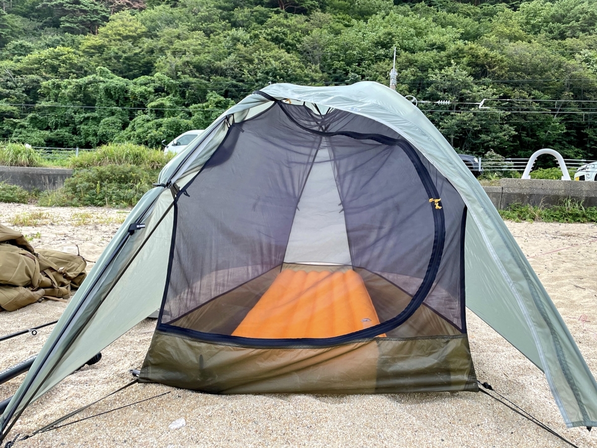 自立最強ULテント「Soul 1P tent」 - GEARS LABO（ギアーズ ラボ）