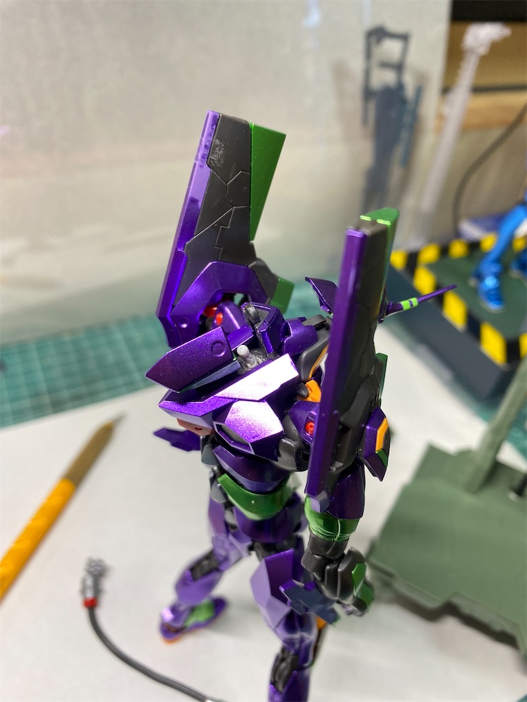 バンダイRG エヴァンゲリオン初号機DX輸送台セット改造② - Life with