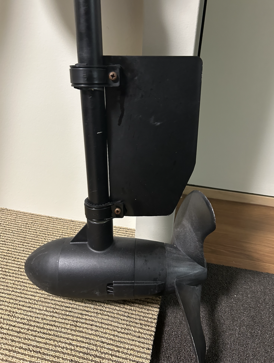 船外機・魚探・エレキ bmojapan ステンフォールディングラダー 2段