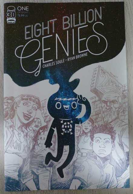 アメコミ紹介「Eight Billion Genies #1」 - アメコミ漬けの生活がしたい