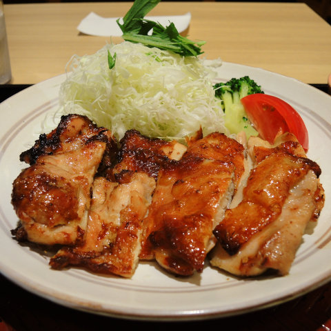 もろみチキンの炭火焼き定食 大戸屋けやきウォーク前橋店 ｉ Love 高崎