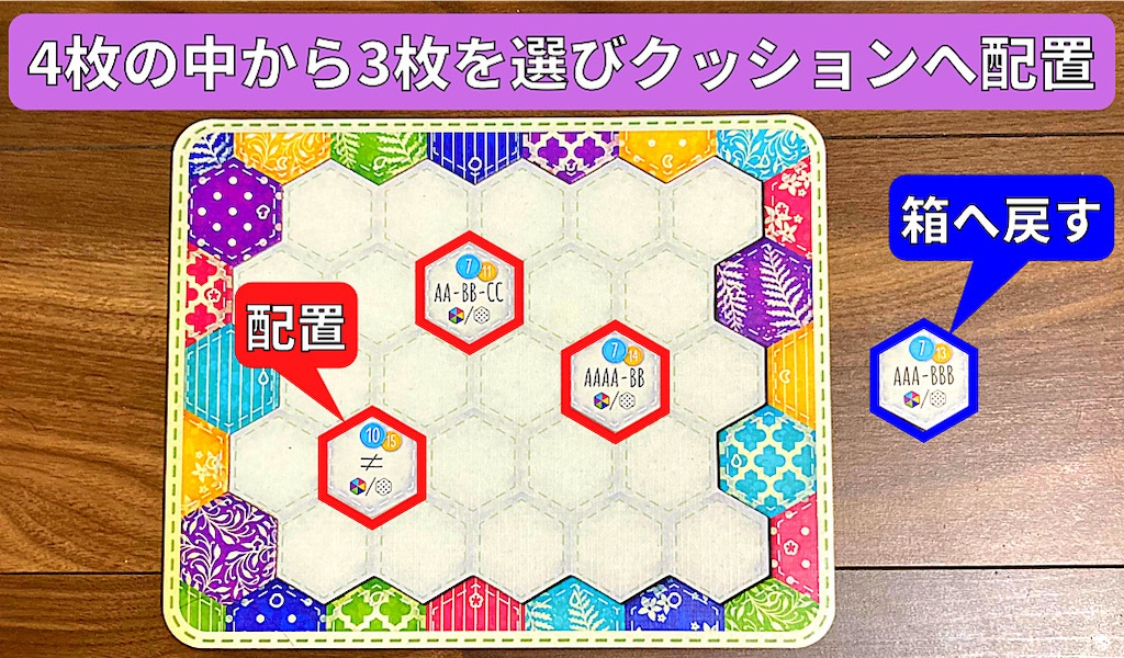 ボードゲーム Calico パッチワーク 猫かわいい 日本語版 キャリコ 完全日本語版｜ボードゲーム通販