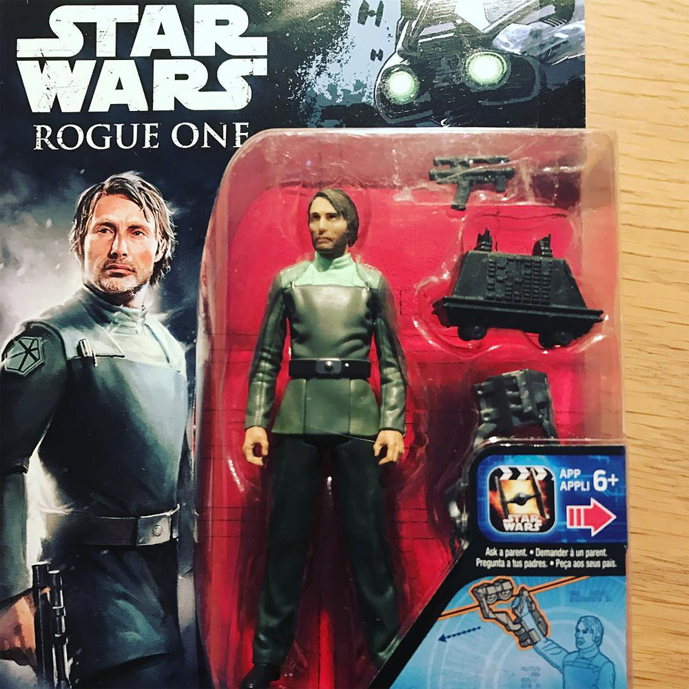 マッツ・ミケルセン　スター・ウォーズ　フィギュア マッツ・ミケルセン1500体限定ゲイレン・アーソがホットトイズで