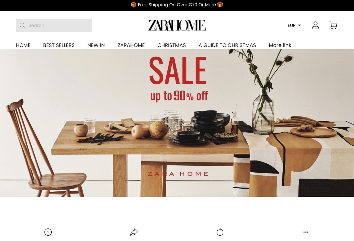 新年早々 ZARAの詐欺サイトに引っかかった。。。 - ドイツの森の