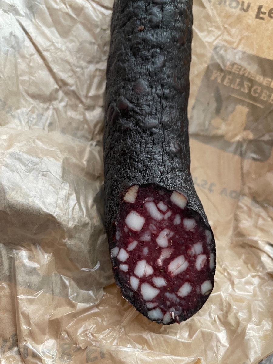 ドイツのブラッドソーセージ【Blutwurst】の紹介！どんな味なの