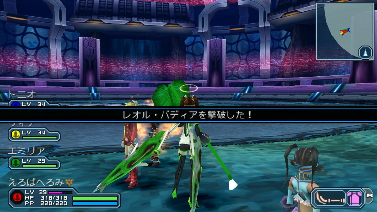 やっとpspo2 序盤のレオル バディア倒せた げろみ日記