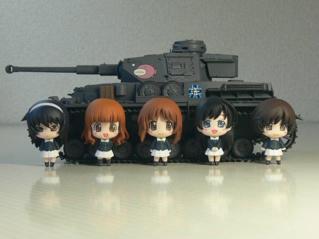 あんこうチーム Ⅳ号戦車D型改(F2型仕様) 完成です !! - 気分は
