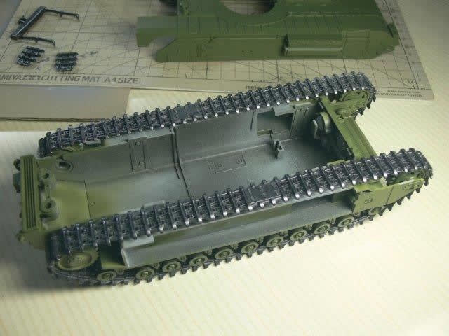 聖グロリアーナ女学院 チャーチルMk.Ⅶ 作ります!! その8 - 気分は