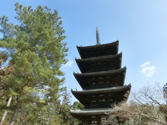 龍と仁と天と7 仁和寺伽藍 - 気分はガルパン、、ゆるキャン
