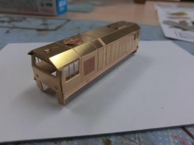 ゆるキャンから始めたNゲージ その19 大井川鐡道井川線の列車を作る 中