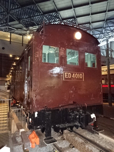 大宮の鉄道博物館に行きました 9 アプト式電気機関車ED40形 - 気分は