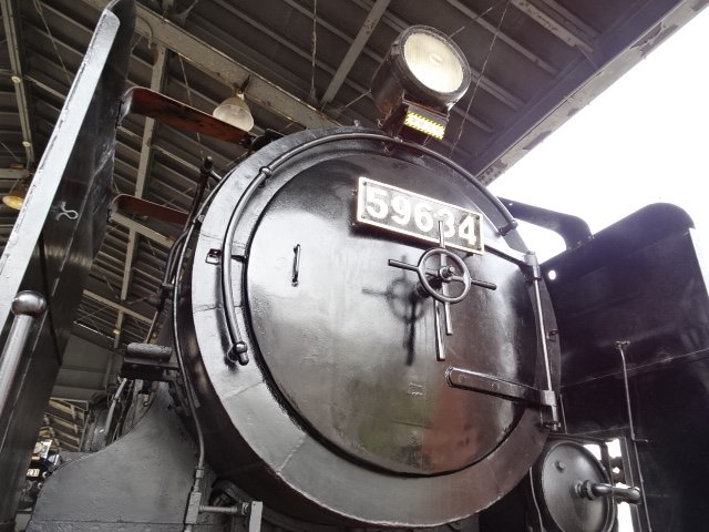 大分・筑豊の鉄道遺産巡り 12 九州鉄道記念館の59634号機とC59形1号機