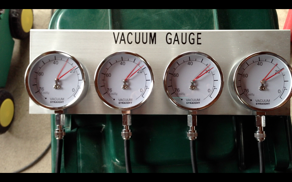 STRAIGHT ストレート 4連バキュームゲージセット キャブレター調整