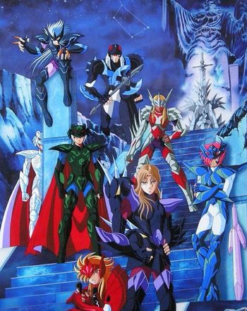 聖闘士星矢 海外版シール黄金聖衣 聖域12宮 北欧アスガルド神闘士