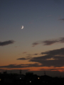 [夜景][空]月