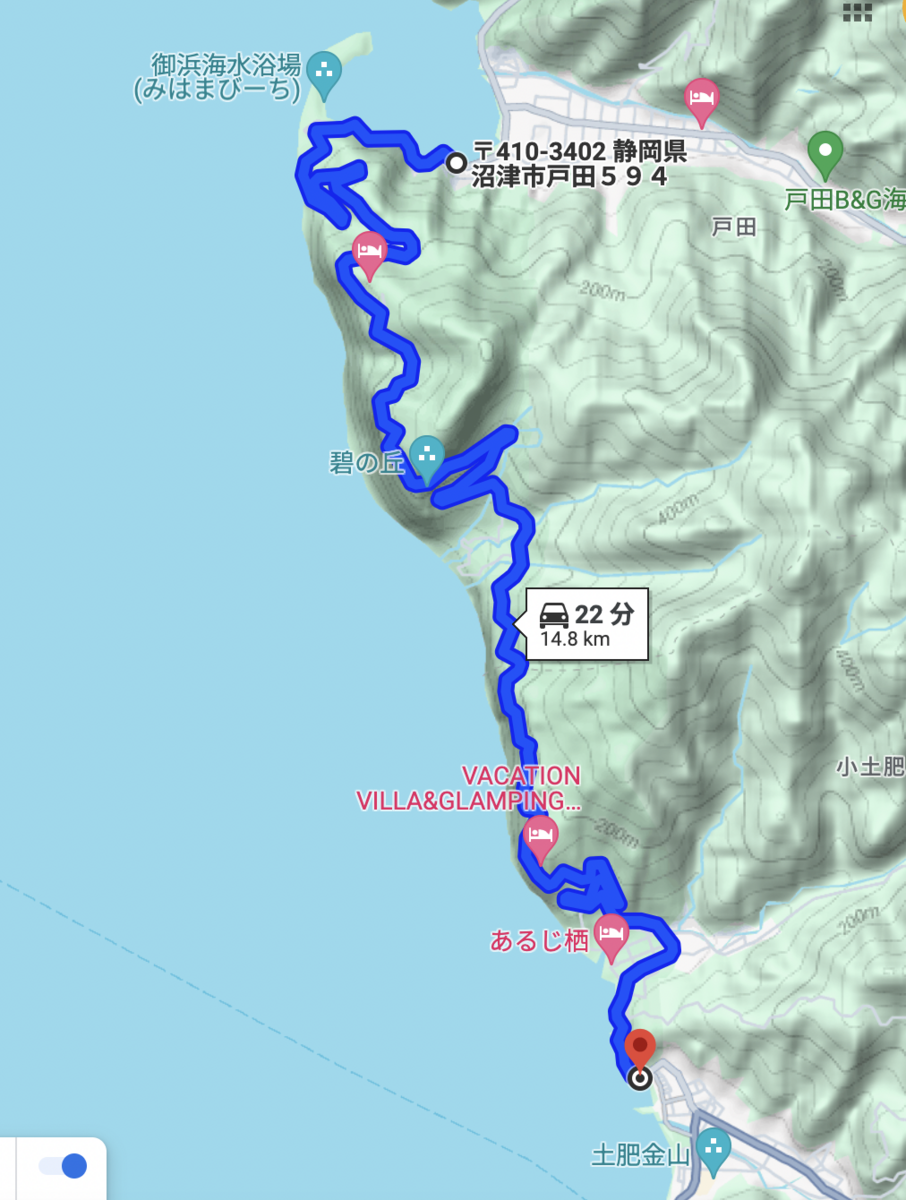 伊豆半島を1泊2日で半周しよう！（神奈川県小田原市〜静岡県南伊豆町