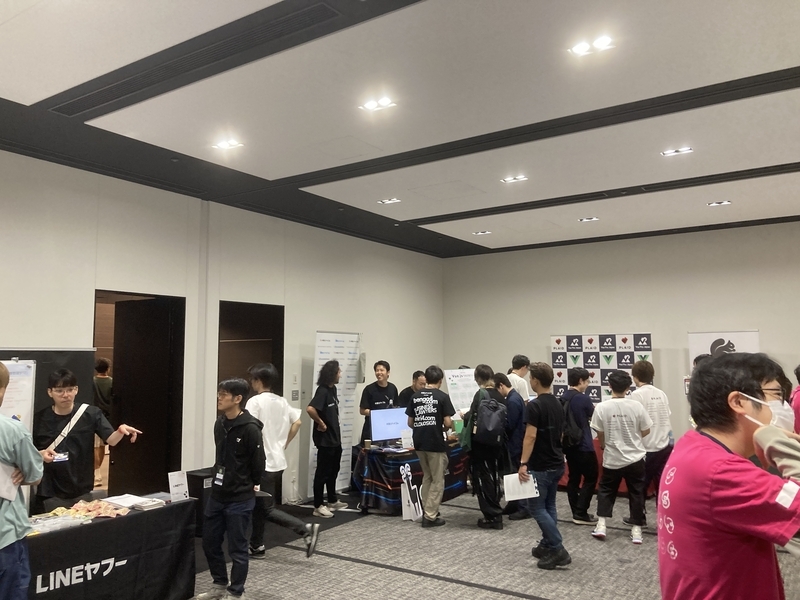 スポンサーブースの様子