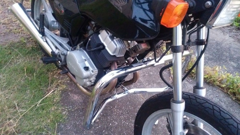 cd125t 初期リアキャリアとピリオンシートとcb125エンジンガード 2025年最新】cb12 エンジンガードの人気アイテム - メルカリ