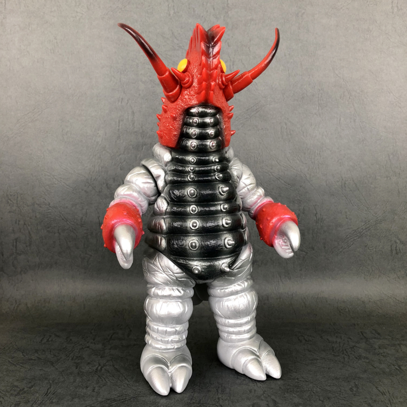 シルバー ハカイダーと銀エビの2体セット 約25cm東映レトロソフビコレクション MEDICOM TOY - シルバーハカイダー（新色）+ミニギンエビ