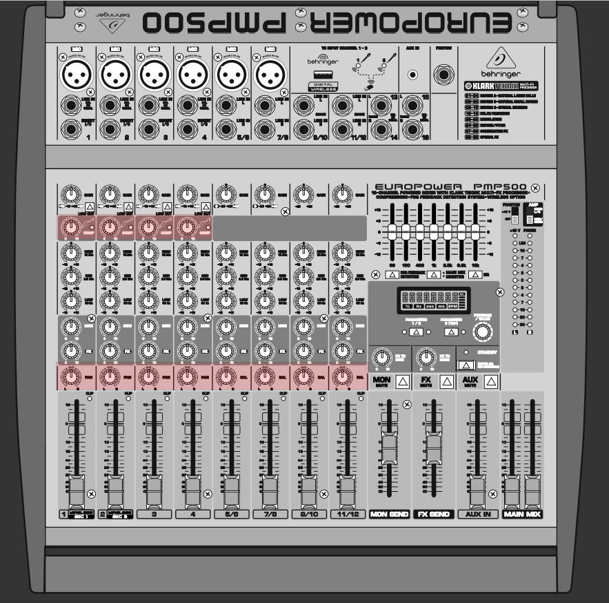 YAMAHA EMX68s パワードミキサー ヤマハ 音響機器 中古 W9774911