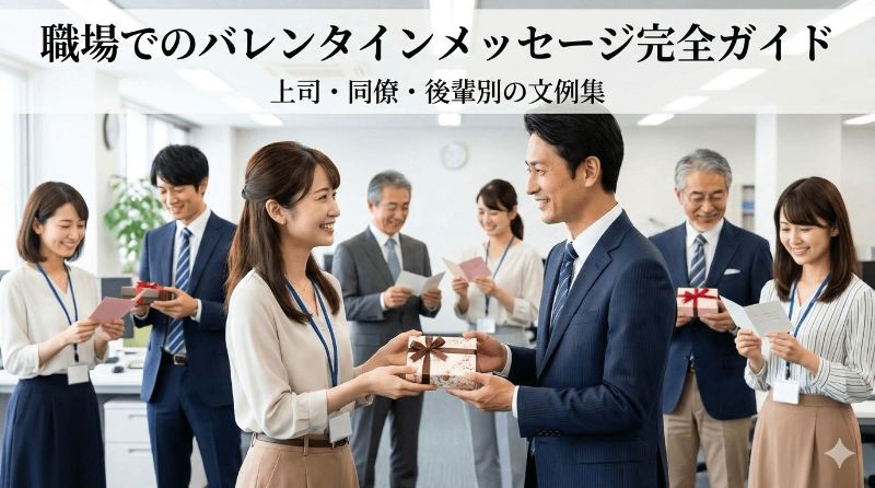 職場 バレンタイン メッセージ