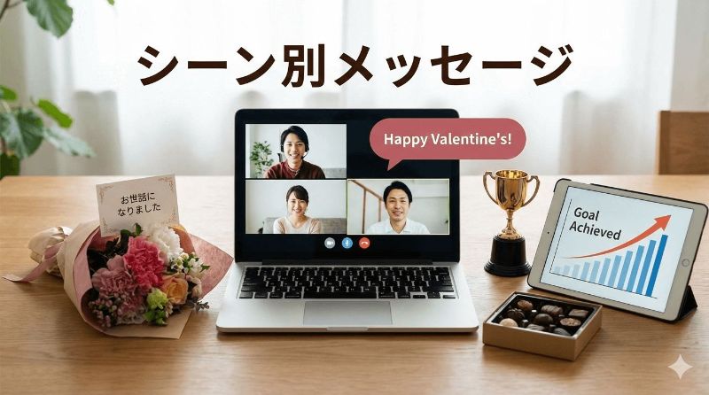 職場 バレンタイン メッセージ