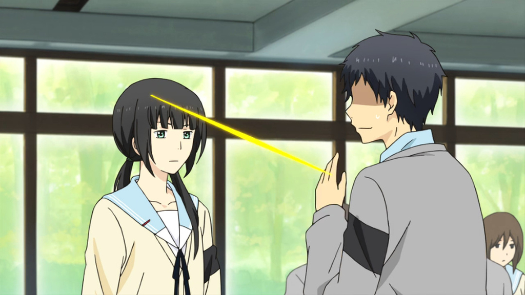 アニメ Relife 第2話 コミニュケーション能力0点 才色兼備のぼっち女 日代千鶴 あゝ素晴らしきモノガタリ