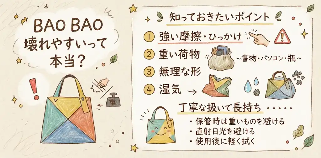 baobao壊れやすいという噂は本当？