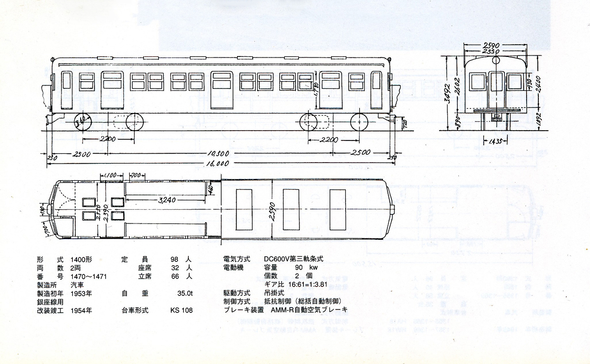 銀座線・1400形 - gin1001の日記