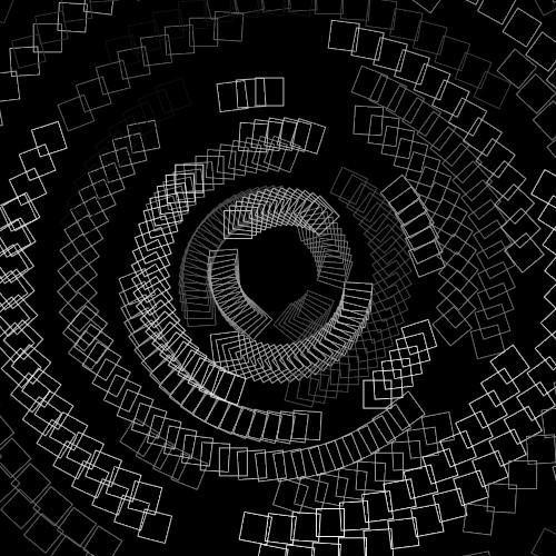 ブロッターアート 「原子核」図版 最古典希少シート 状態最良