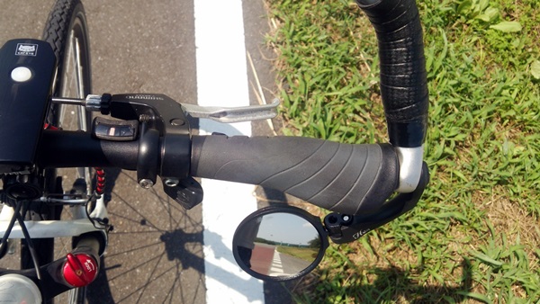 街乗りクロスバイクに最適 中華製クロスバイク用バックミラーを買ったので 取り付けて走ってみた シルバーリング