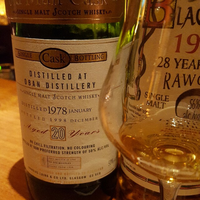 オーバン 1978 20年 ダグラスレイン OLD MALT CASK - ウイスキー