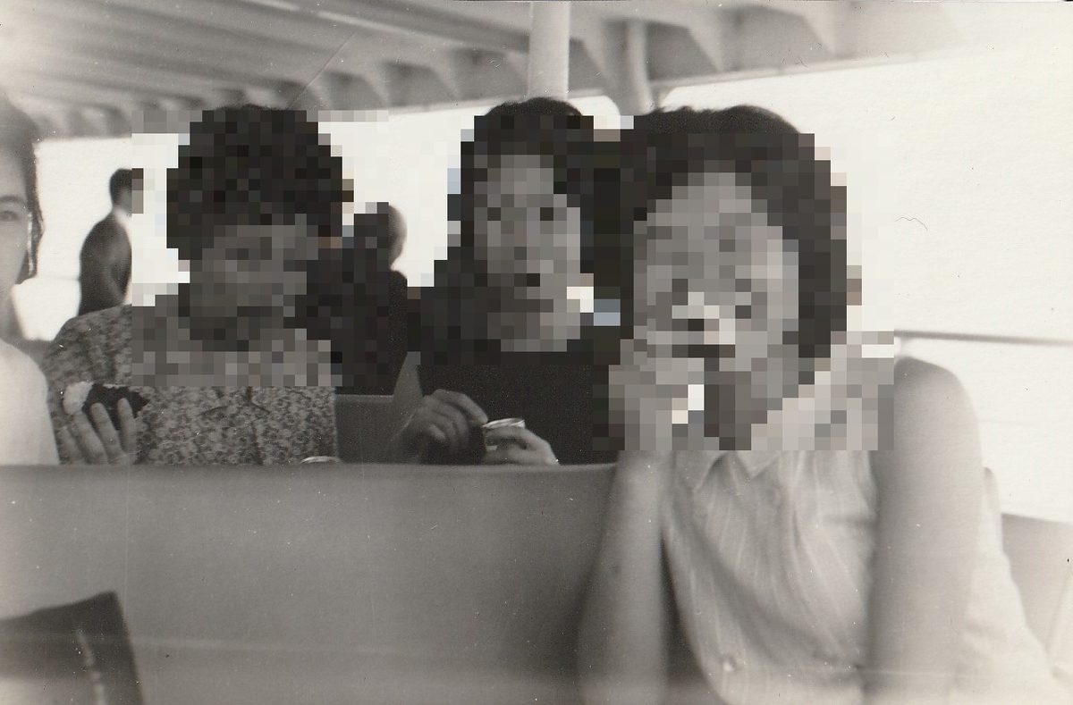 昭和39年 渋谷区幡ヶ谷 ズーロ美容室 美容師伊藤知子 昭和30年代モノクロ写真
