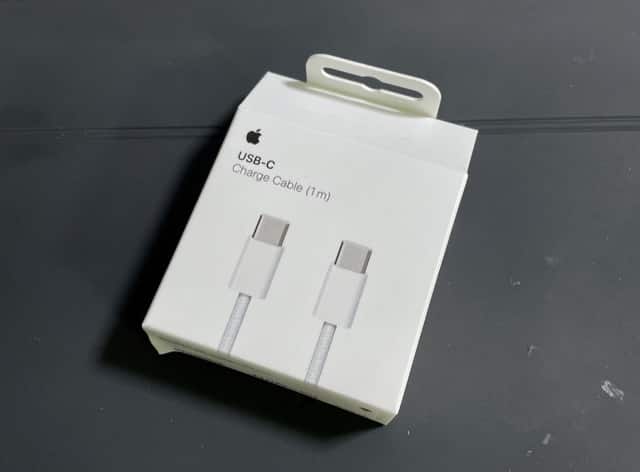 AppleのUSB-Cケーブル