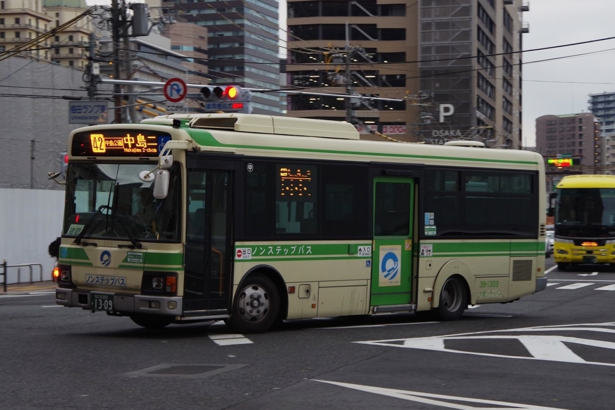 大阪シティバス 39-1309 - 巴士写真館