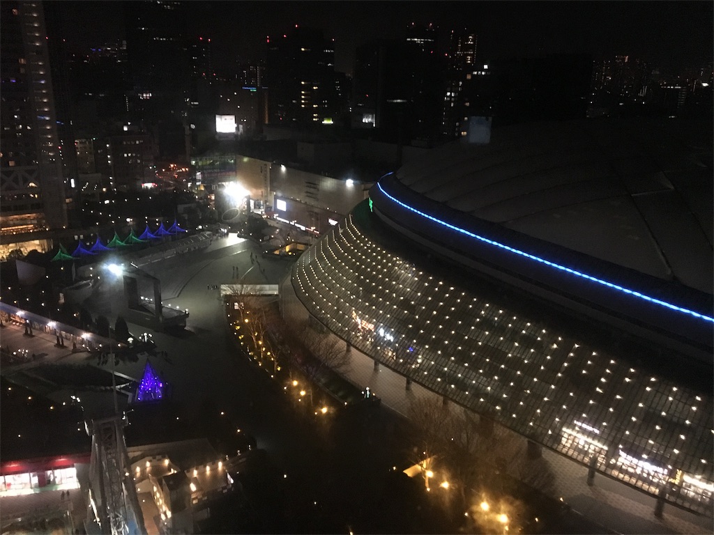 東京ドーム　夜景