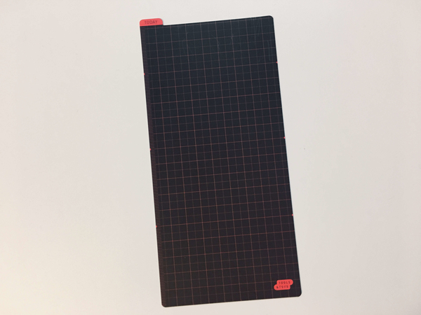 ほぼ日手帳weeksの下敷き（2020）