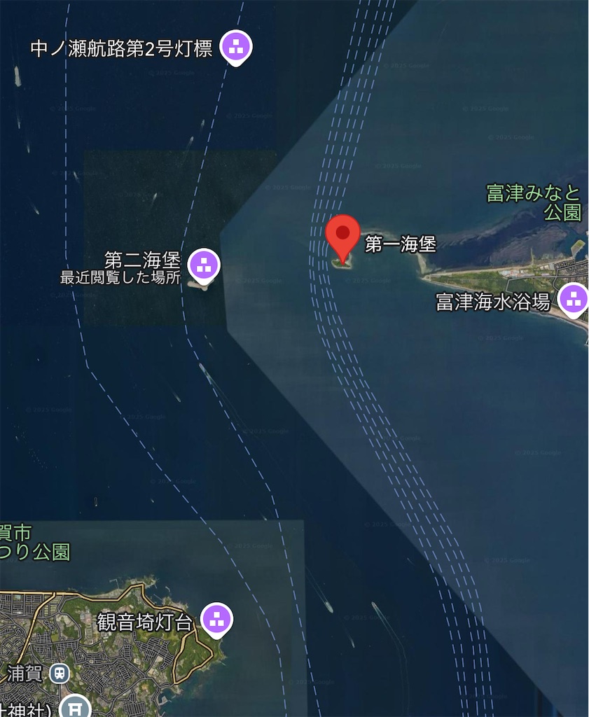 富津沖の歴史スポットへ！第一・第二海堡を目指して - 釣り人 ジラフ
