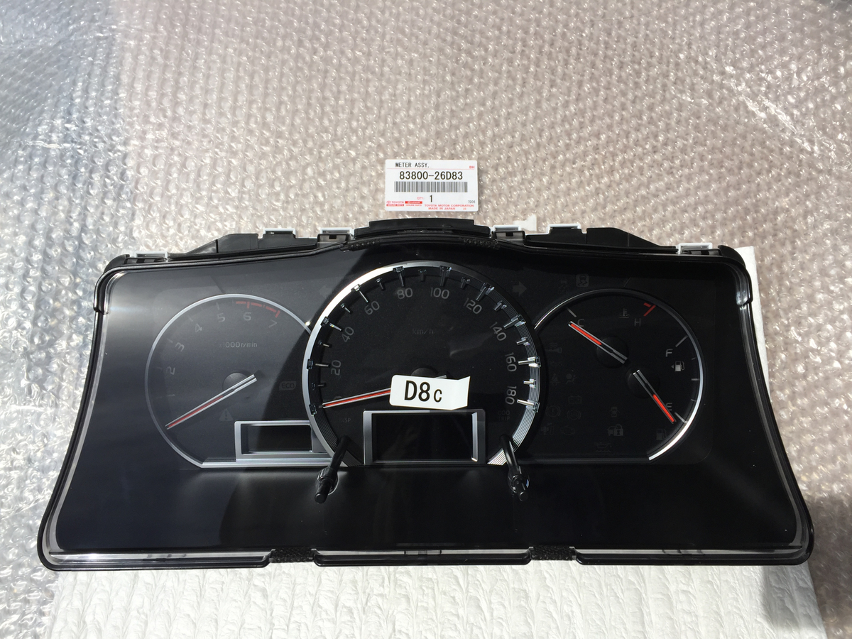 4型ハイエースDX オプティトロンメーターに交換 - 旅するハイエース