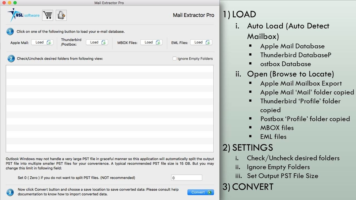 How to convert eml to pst