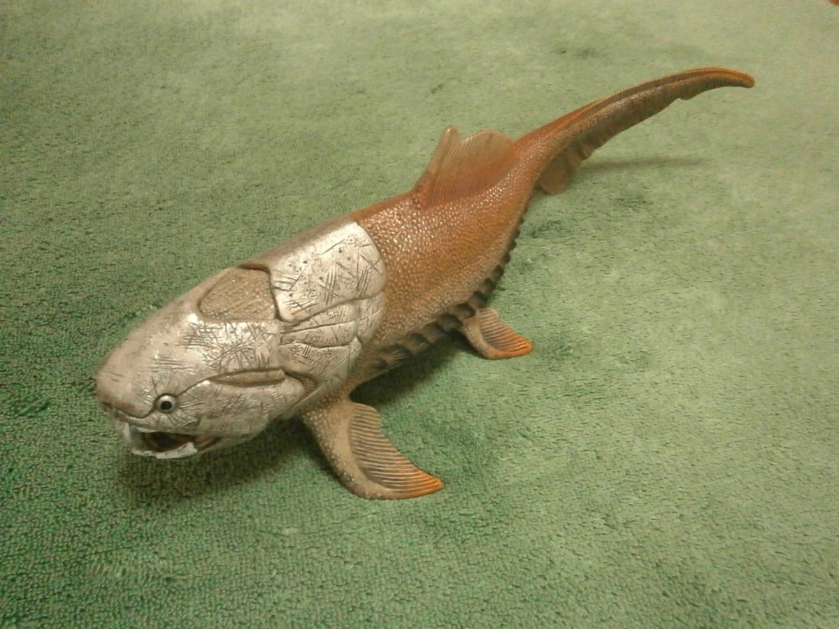 シャチよりでかい 古生代最強の魚 ダンクルオステウス 古生物 うろへびうろうろ記