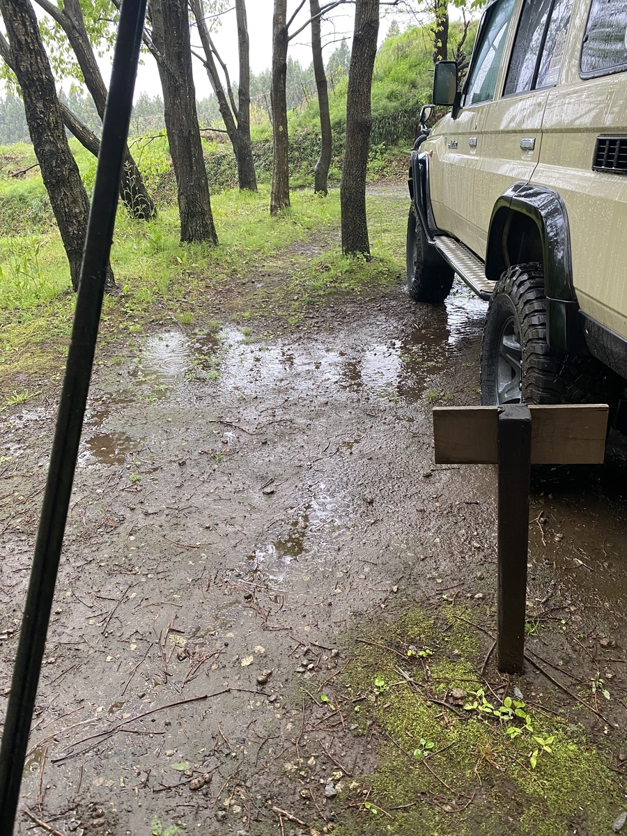 くりの木キャンプ場4WD専用サイト