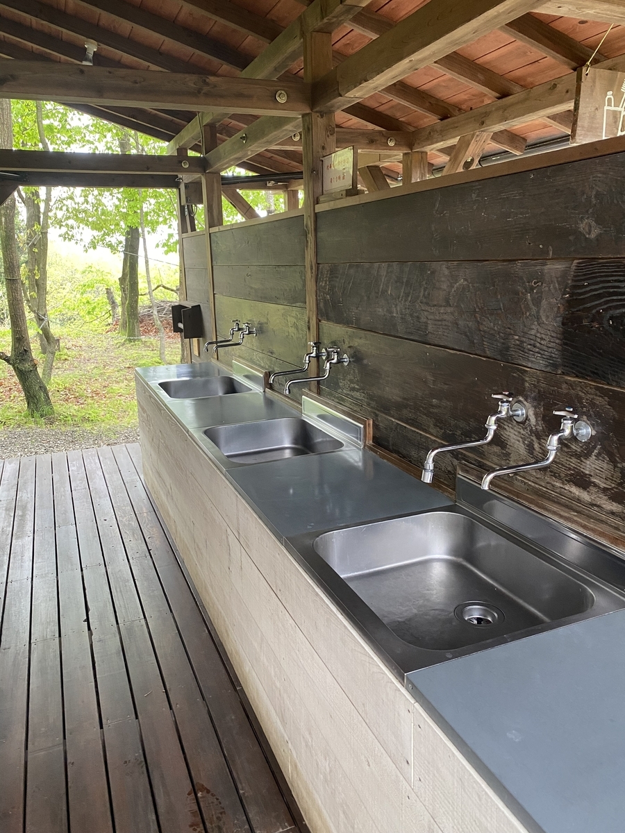 くりの木キャンプ場水場