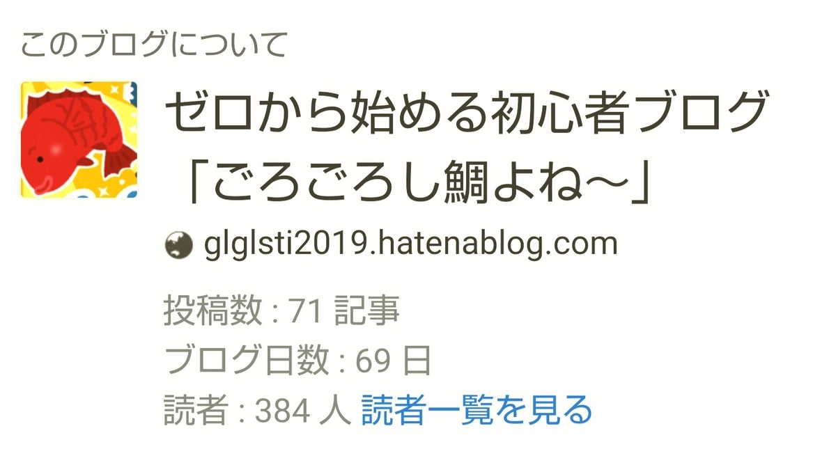f:id:glglsti2019:20190812045149j:plain はてなブログ(無料版)初心者の三ヶ月目(十週目)のブログの概要